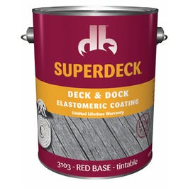 Deck & Dock Elastomeric Coating, Red, Gallon