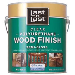 Polyurethane Wood Finish, 350 VOC, Semi-Gloss, 1-Gallon