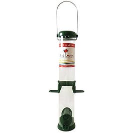 Bird Lovers Sunflower Tube Bird Feeder, 15-In.