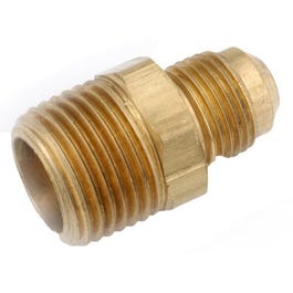 Pipe Fitting, Connector, Lead-Free Brass, 1/2 Flare x 1/2-In. MIP