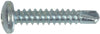 8X1/2 HEX HEAD ZINC XLPKSELF DR SCREW