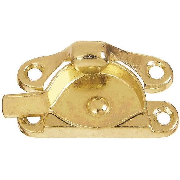 National Bright Brass 7/8 In. Crescent Sash Lock