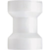 Keeney Insta-Plumb 1-1/2 In. White Plastic Straight Coupling