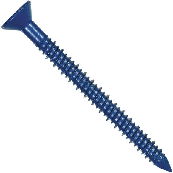 Hillman 3/16 In. x 2-3/4 In. Flat Head Tapper Concrete Screw (20 Ct.)