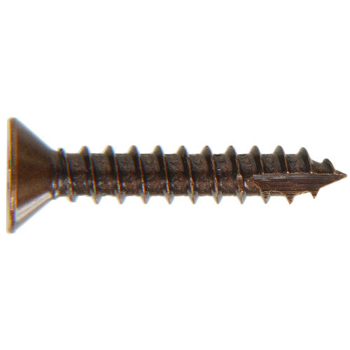 Hillman Group Phillips Flat Antique Bronze Wood Screws