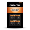 Duracell Coppertop 9V Alkaline Batteries