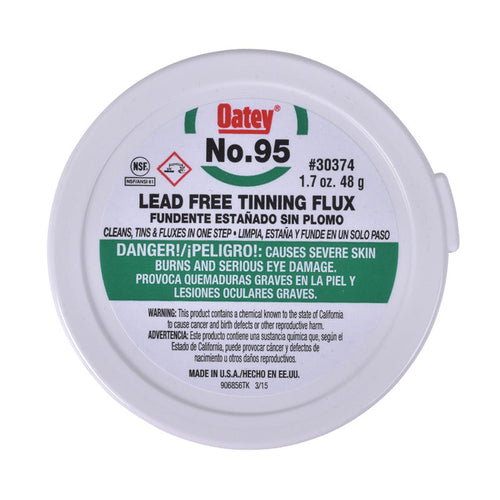 Oatey® 1.7 oz. No. 95 Tinning Flux – Lead Free 12-Pack